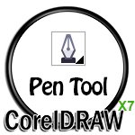 corel draw pen tool
